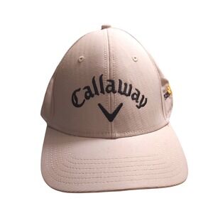 Callaway Golden Bear‎ Golf Hat Cap Beige Polyester Adjustable Mens
